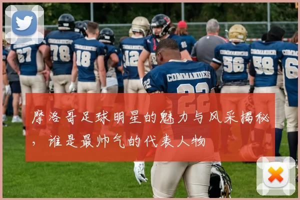 摩洛哥足球明星的魅力与风采揭秘，谁是最帅气的代表人物