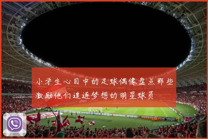 小学生心目中的足球偶像盘点那些激励他们追逐梦想的明星球员