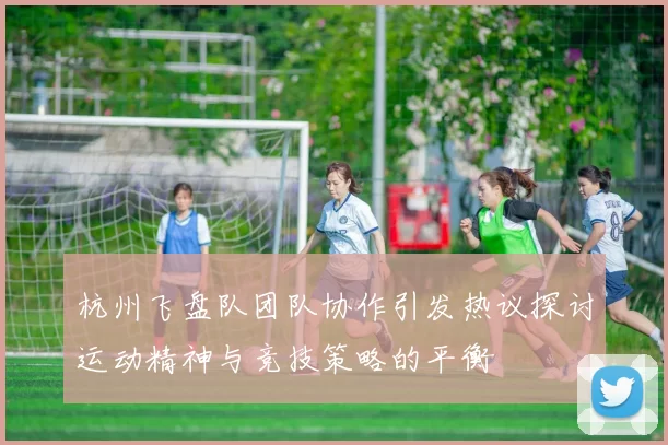 杭州飞盘队团队协作引发热议探讨运动精神与竞技策略的平衡