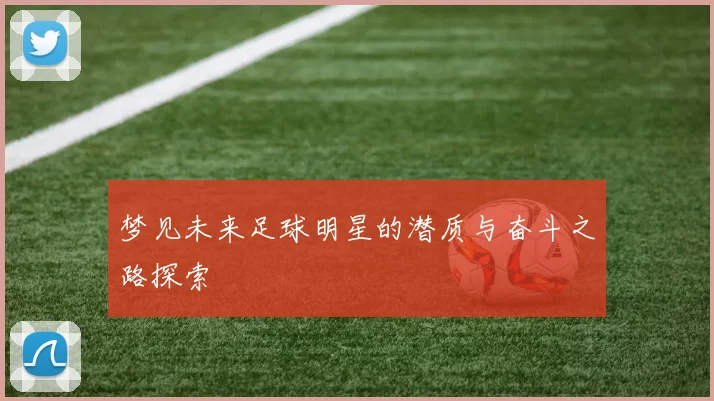 梦见未来足球明星的潜质与奋斗之路探索